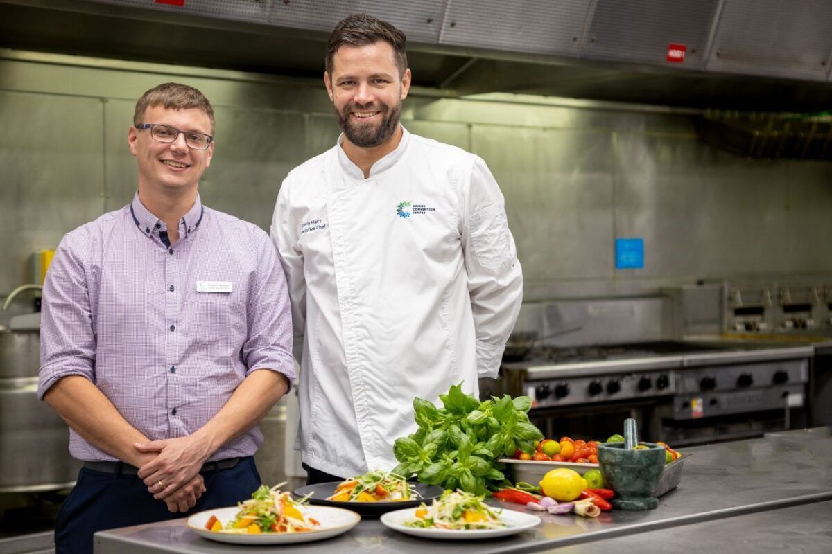 Cairns Convention Centre'S New Executive Chef 2 David Hart and Benjamin Boudaud