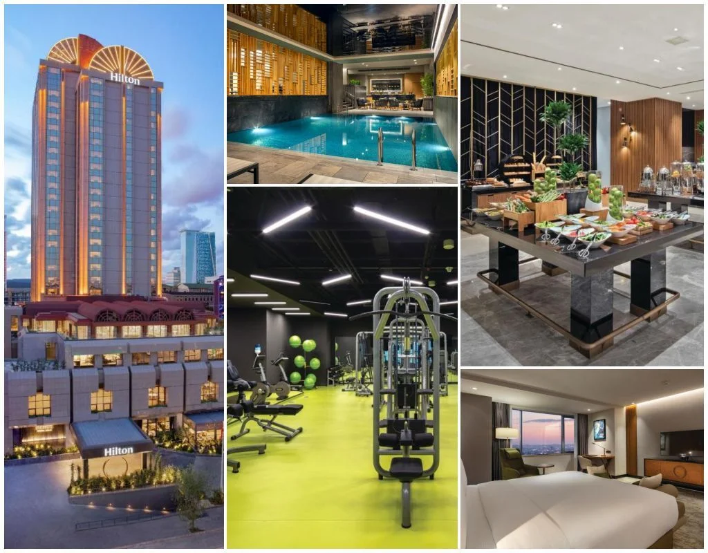 hilton maslak collage