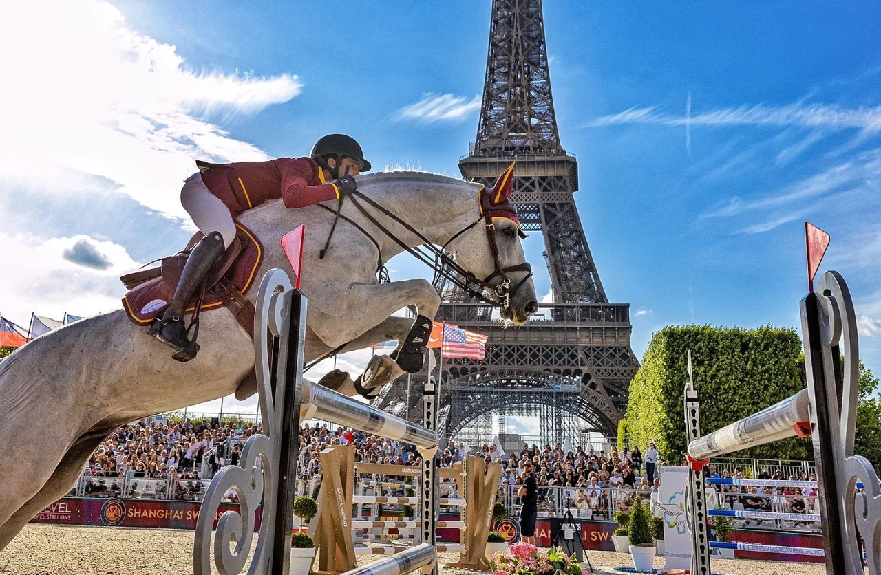 Longines Paris Eiffel Jumping Takes Place Near Eiffel Tower in Paris