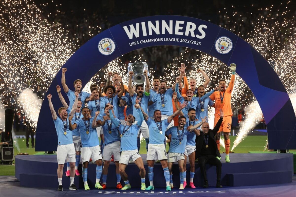 Manchester City Champions League Winner in Istanbul