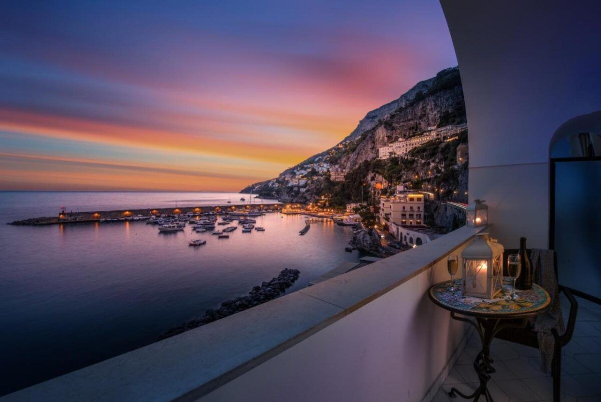 Amalfi sunset