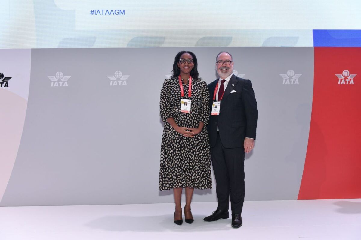 Yvonne Manzi Makolo and Mehmet Nane