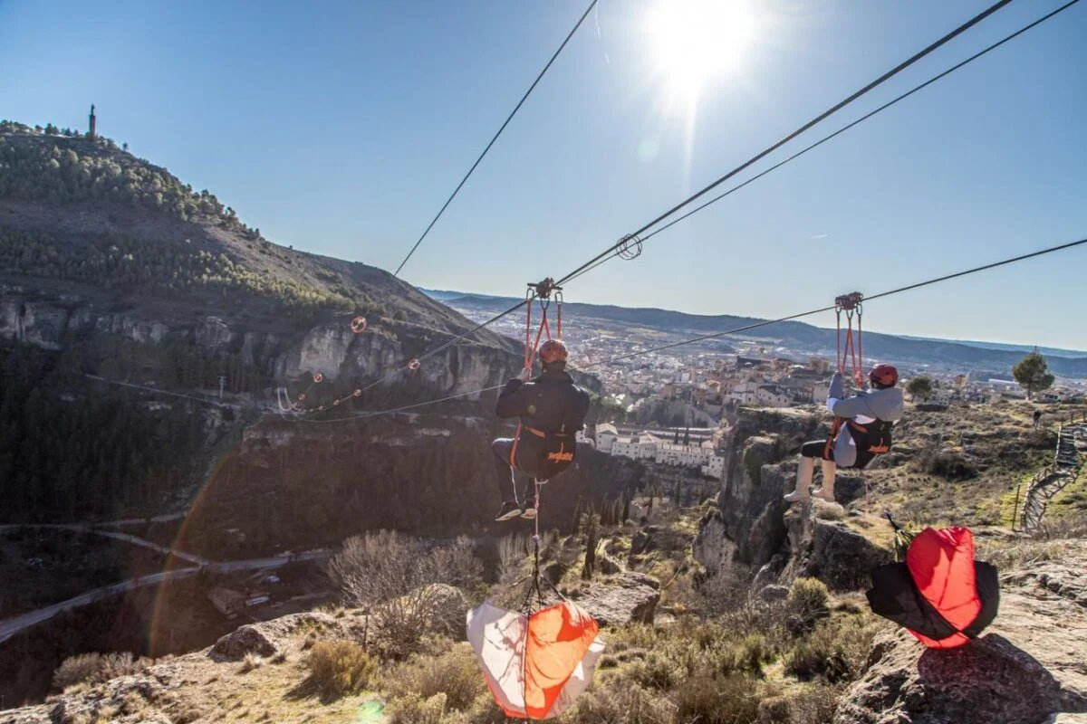 Cuenca Spain zipline