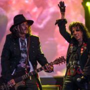 Johnny Depp, Alice Cooper and Joe Perry Rocks Istanbul
