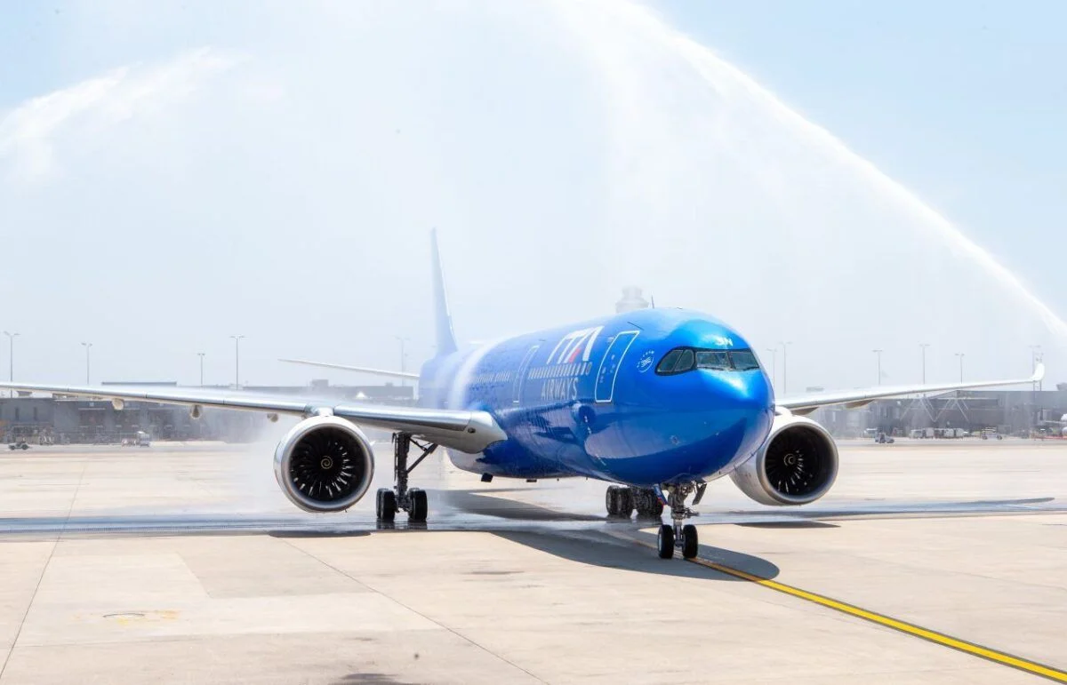 Ita Airways Connects Chicago And Rome With Direct Flights 9 ITA Airways new route launch water cannon