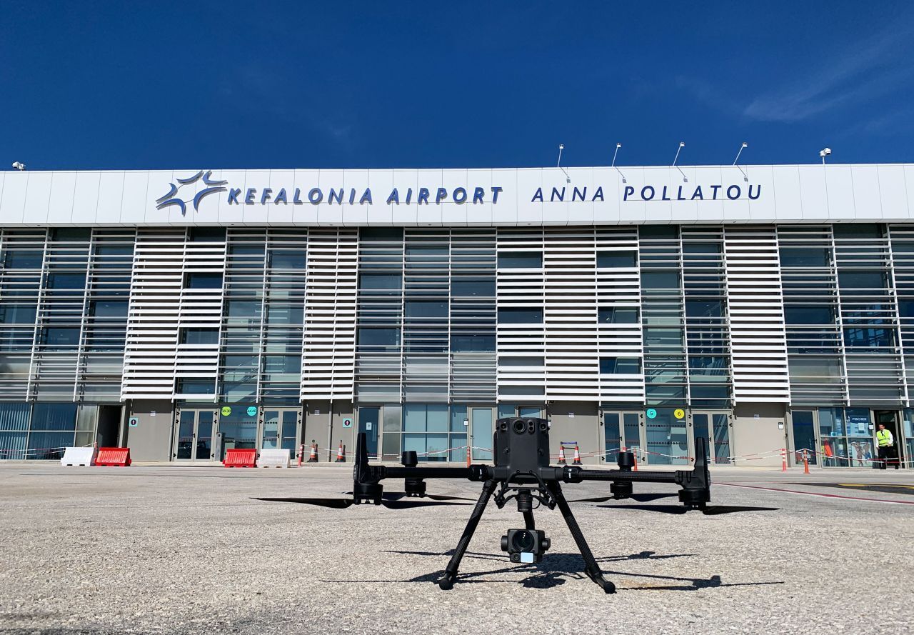 Canard Drones Completes 50 Inspection And Calibration Operations At Greek Airports Using Drone Technology 3 greece operations by canard drones