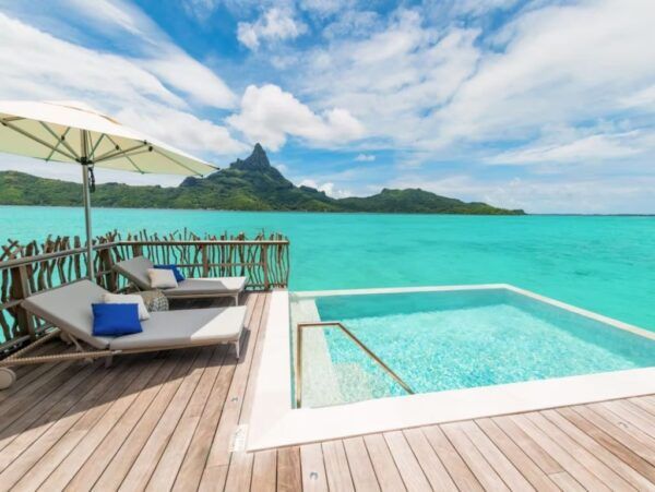 Destinations 102 Bora Bora over the sea villa