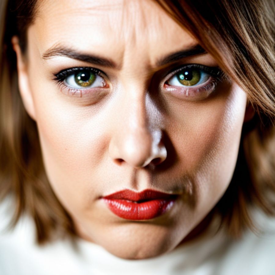 staring