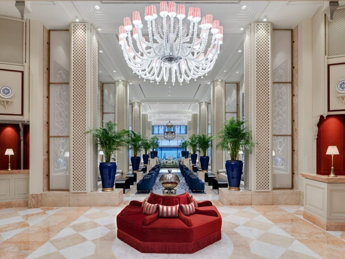 Çırağan Palace Kempinski Istanbul lobby
