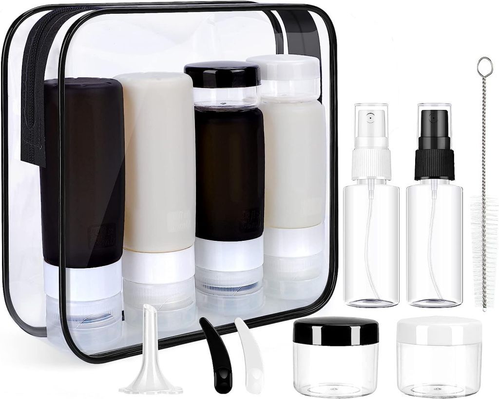 Morfone Silicone Travel Bottles Set