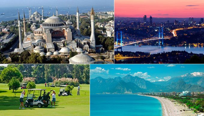 Istanbul and Antalya