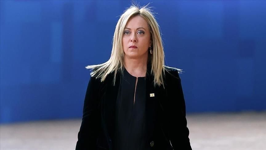 Italy's Prime Minister Giorgia Meloni