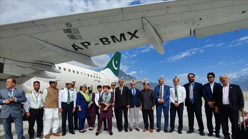First International Flight Touches Down in Skardu