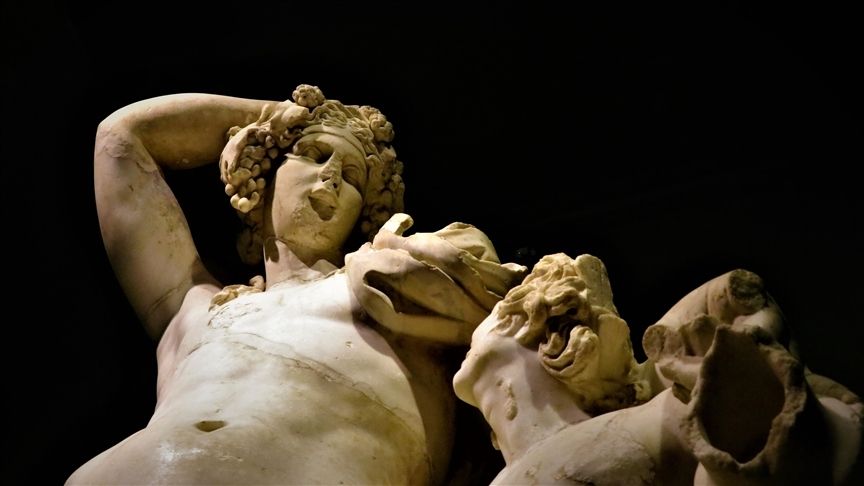 Looted Roman Statue