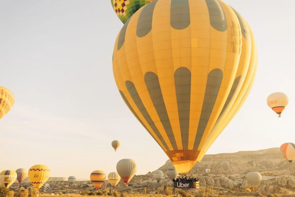 Uber Launches Unique Hot Air Balloon Experience In Cappadocia To Celebrate Turkey’s Centennial 12 Uber balloon in Cappadocia