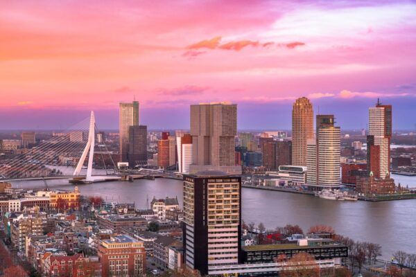 Rotterdam Nieuwe Maas river