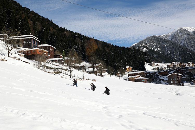 Winter in Ayder Plateau