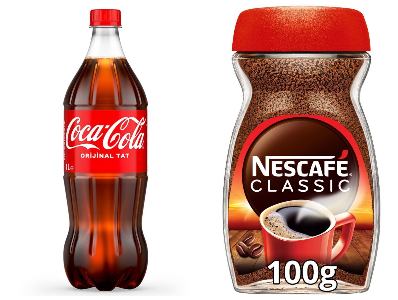 Coca-Cola and Nescafe