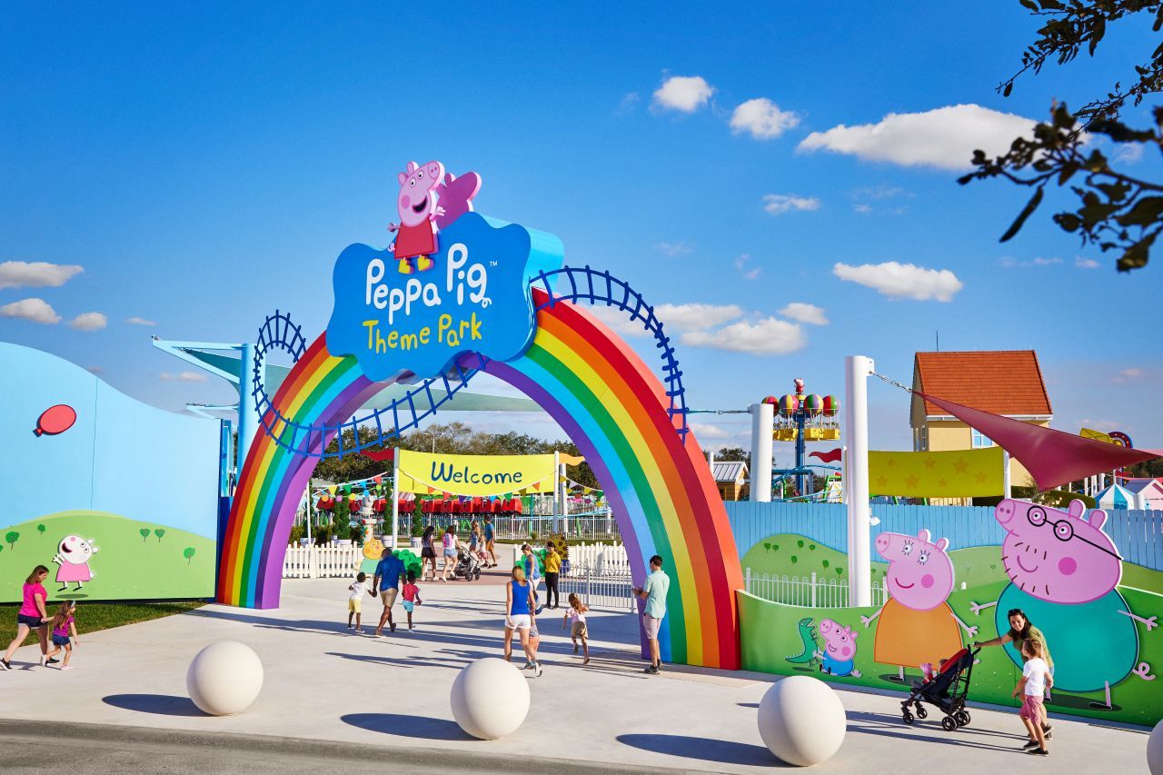 Entrance Arch at Peppa Pig Theme Park