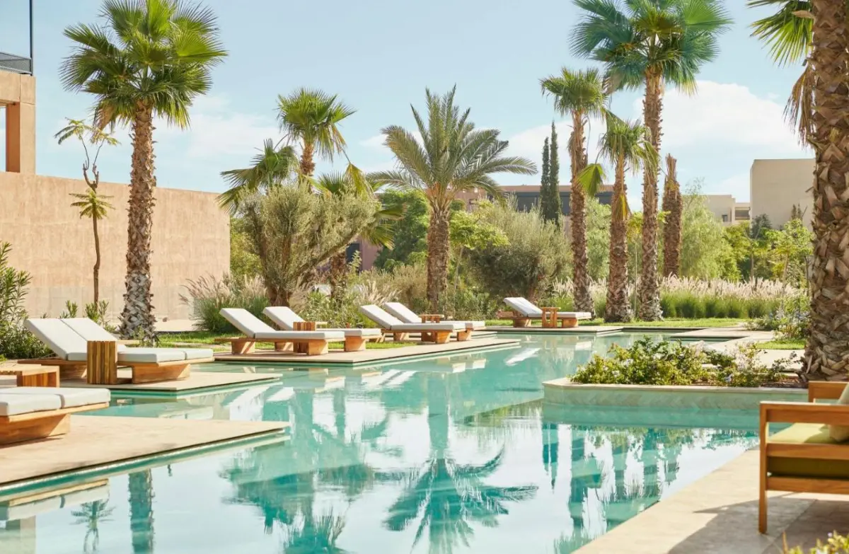 Park Hyatt Marrakech outdoor swimming pool
