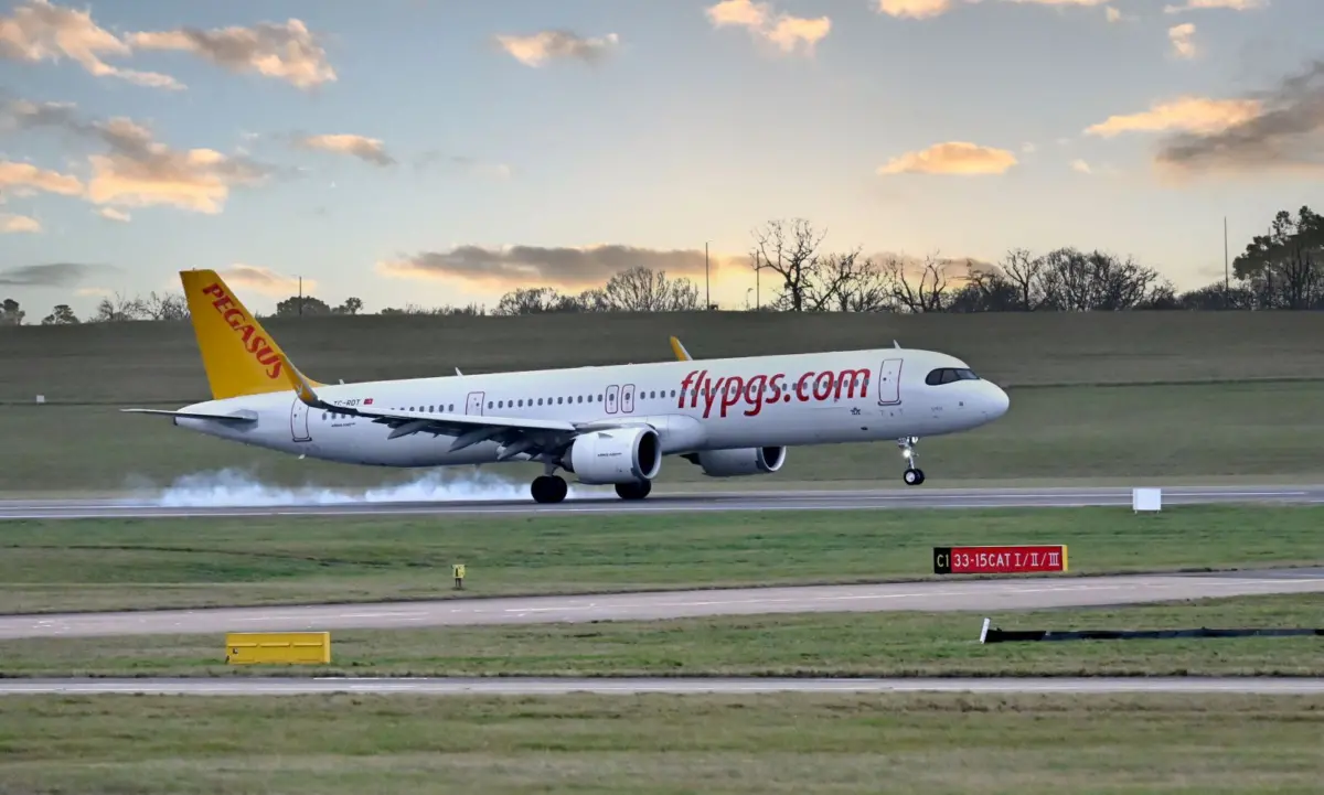 Pegasus Airlines flies to Birmingham