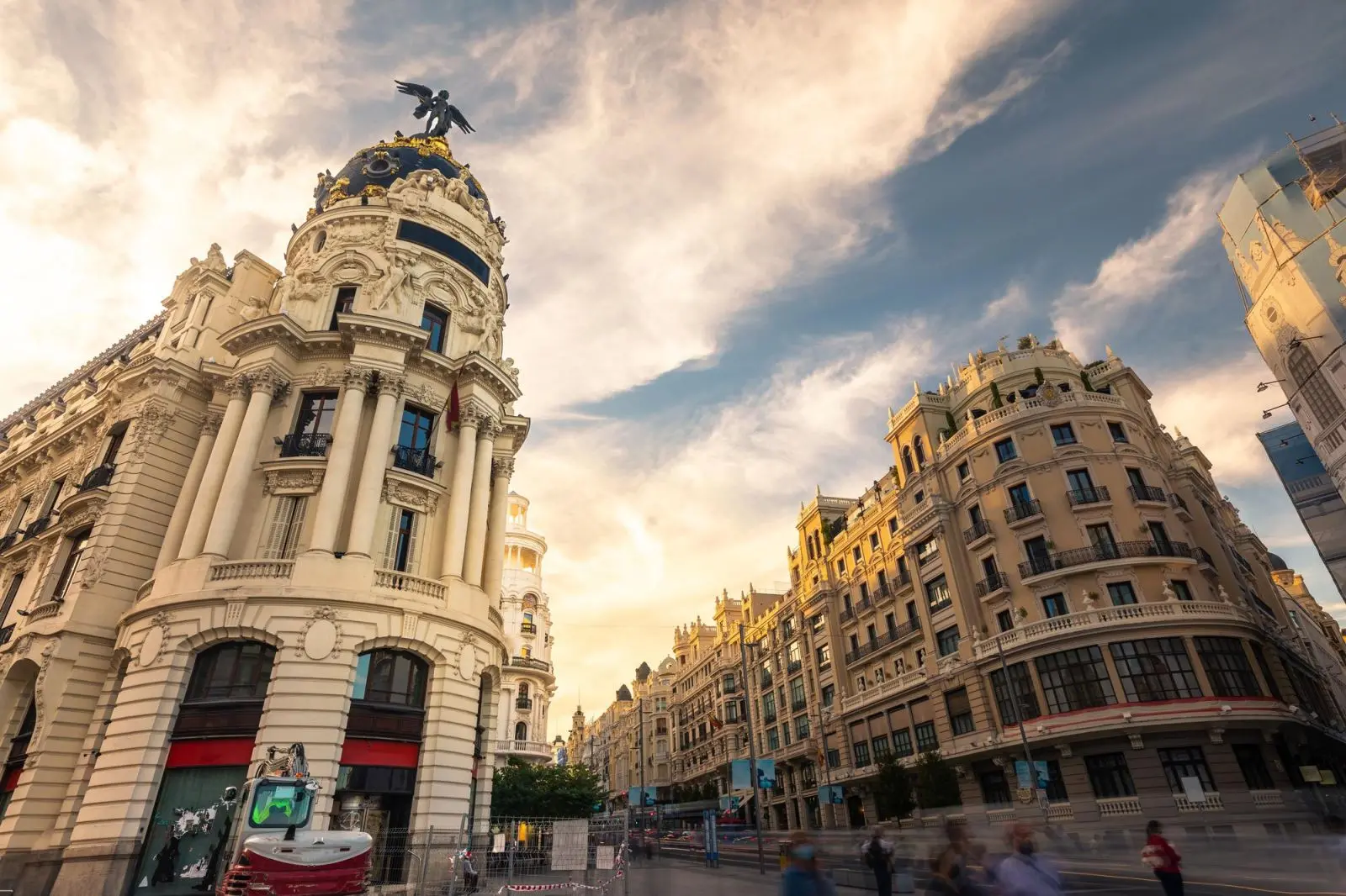 Madrid's most famous street, Gran Via