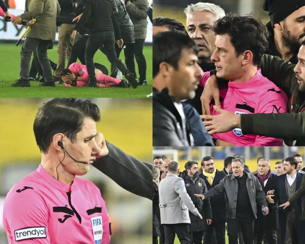 Turkish football referee attacked by club manager
