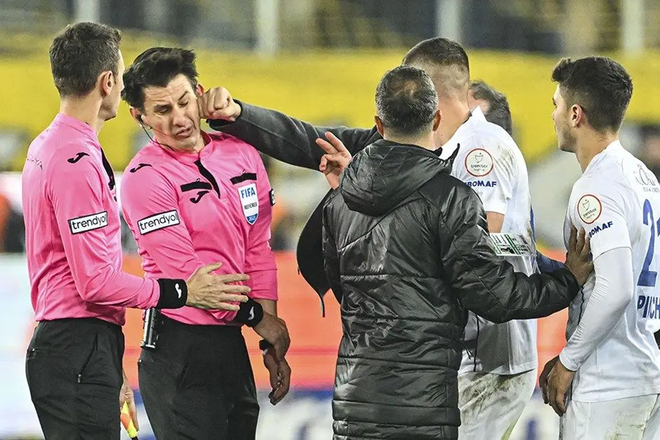 Ankaragücü President's Attack on Referee Shocks Football World