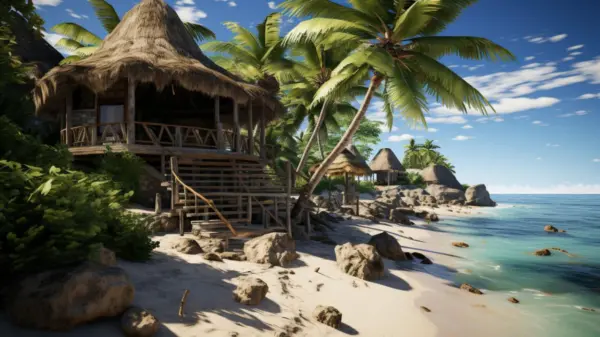 fiji water bungalows polynesia