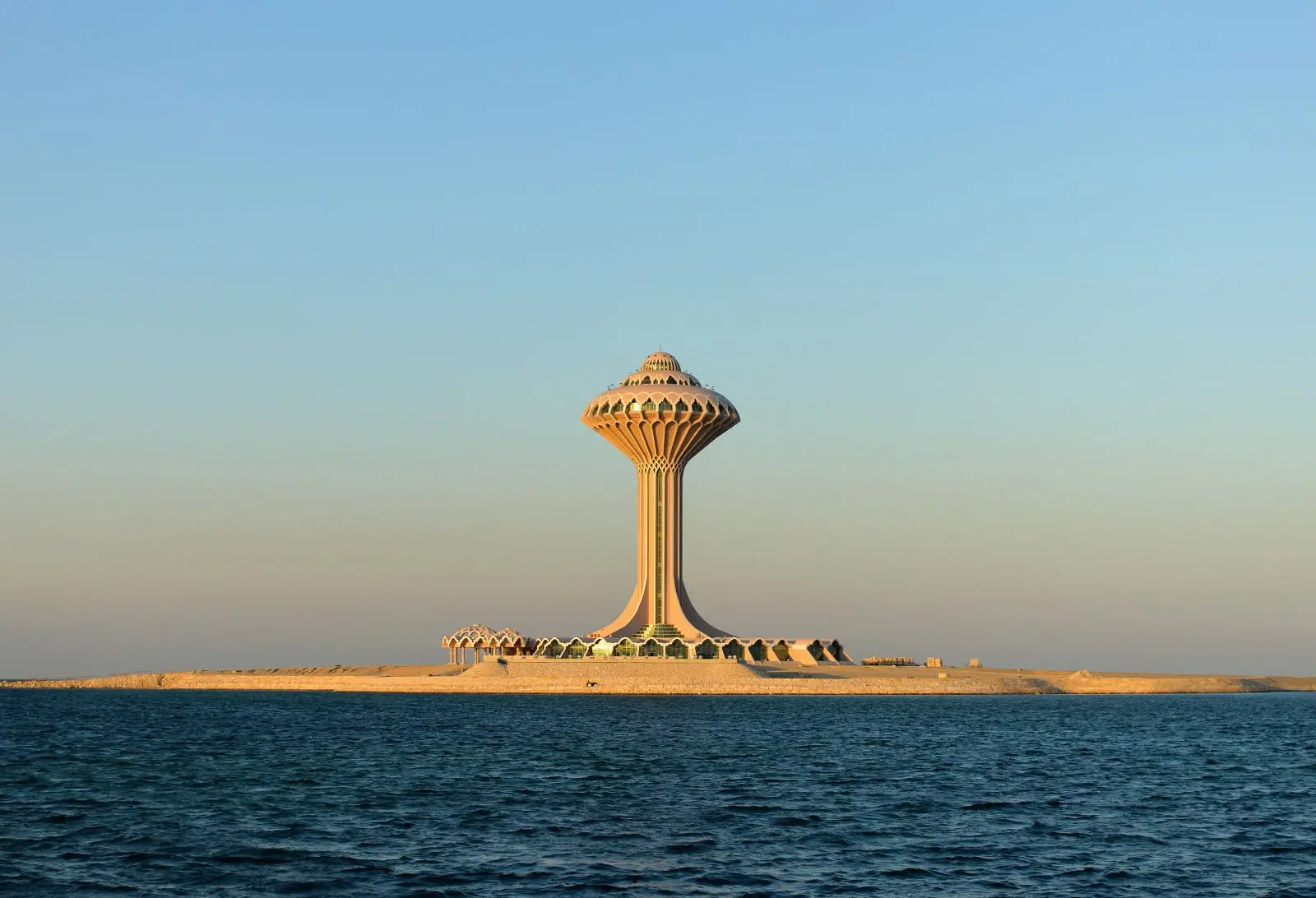 Khobar Water Tower in Saudi Arabia is a popular tourist attraction