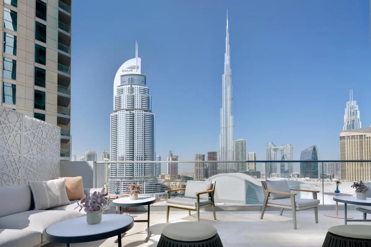 Address Dubai Mall offers spectacular views of Dubai