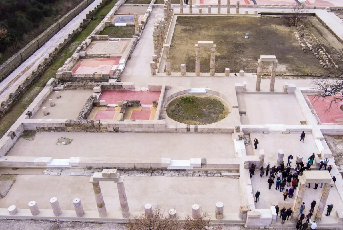 Palace of Aigai in Greece reopened