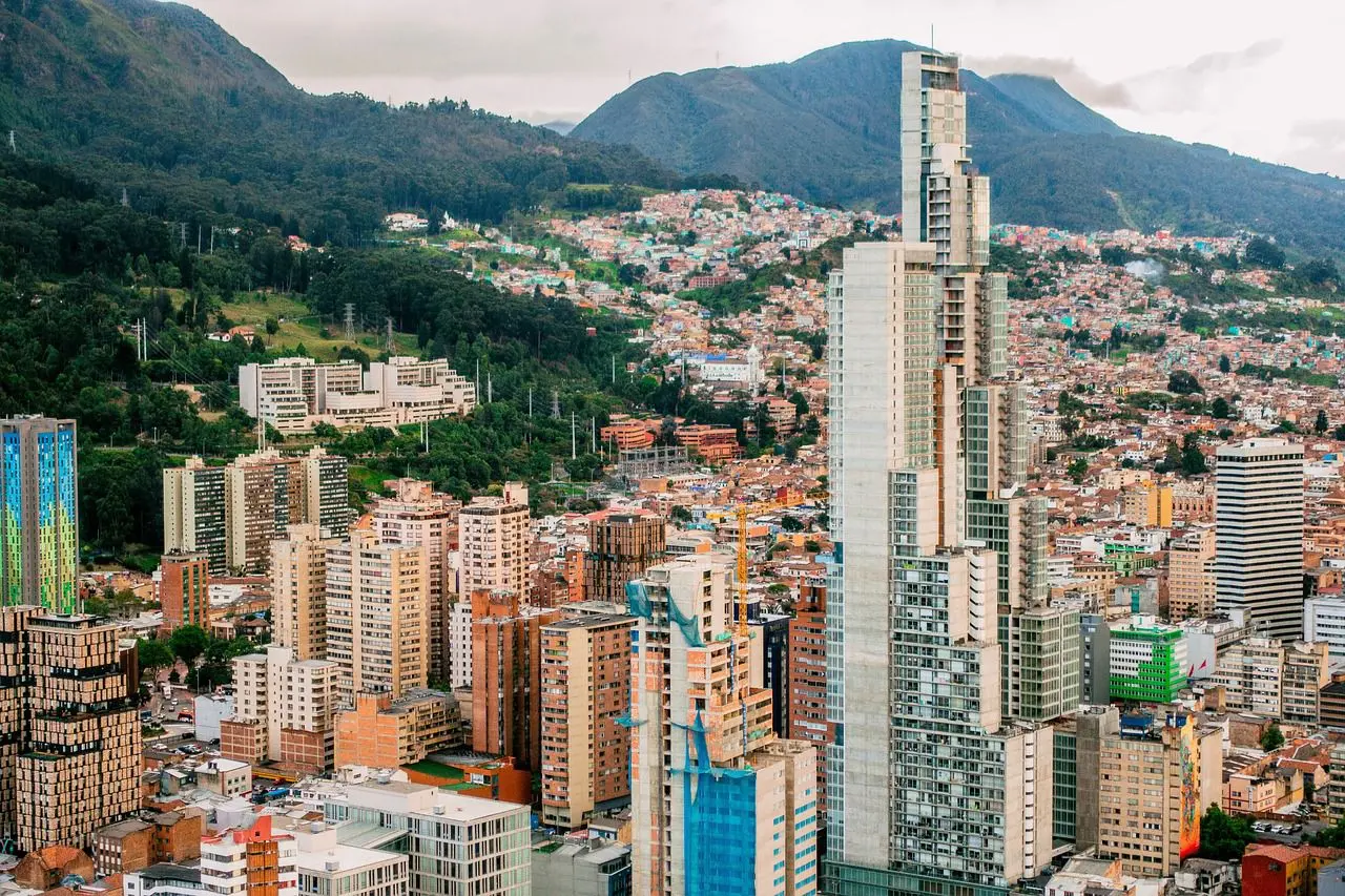 Bogota city Colombia