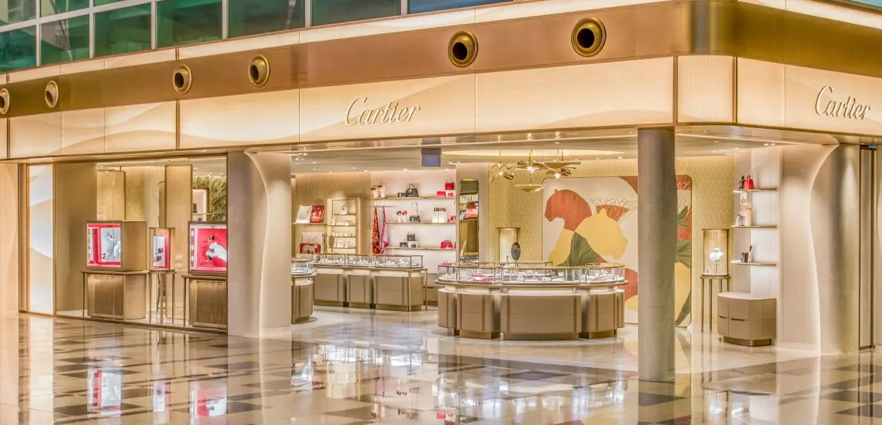 New Cartier boutique opens at Changi Airport in Singapore