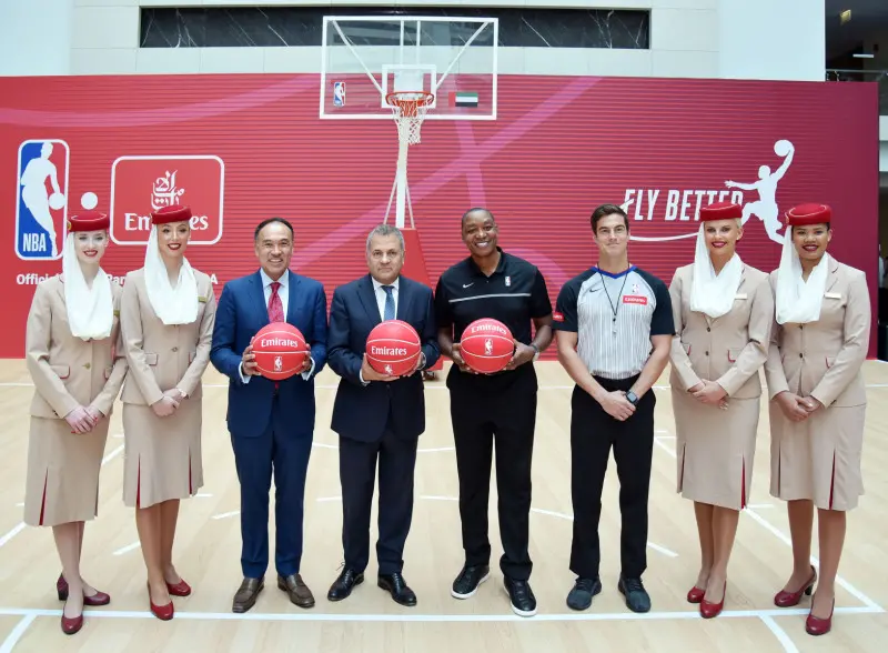 NBA Welcomes Emirates as Official Airline and Cup Sponsor