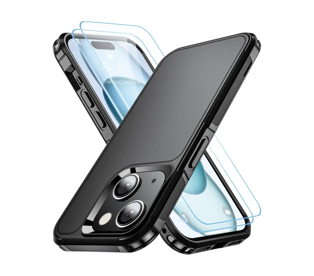 AEDILYS shockproof case for iphone 15
