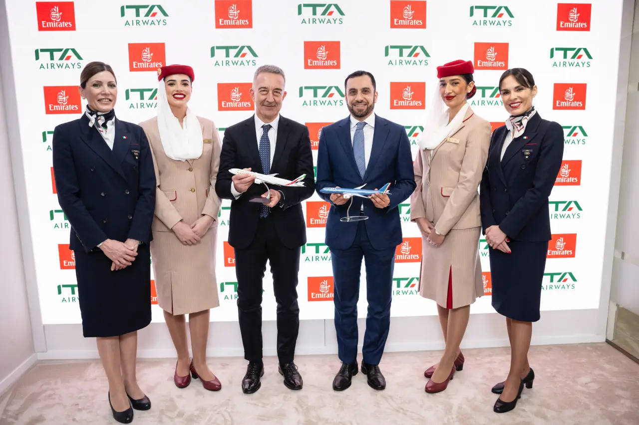 ITA Airways and Emirates sign MoU for enhancing codeshare