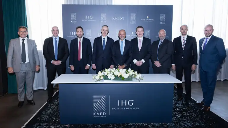 IHG signing to Open Two Luxury Hotels in Riyadh's Financial District by 2027