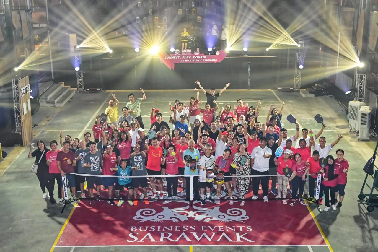 A philanthropy event organized by Business Events Sarawak in Malaysia