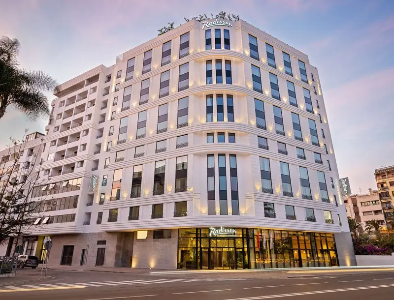 Exterior view of Morocco's first Radisson hotel