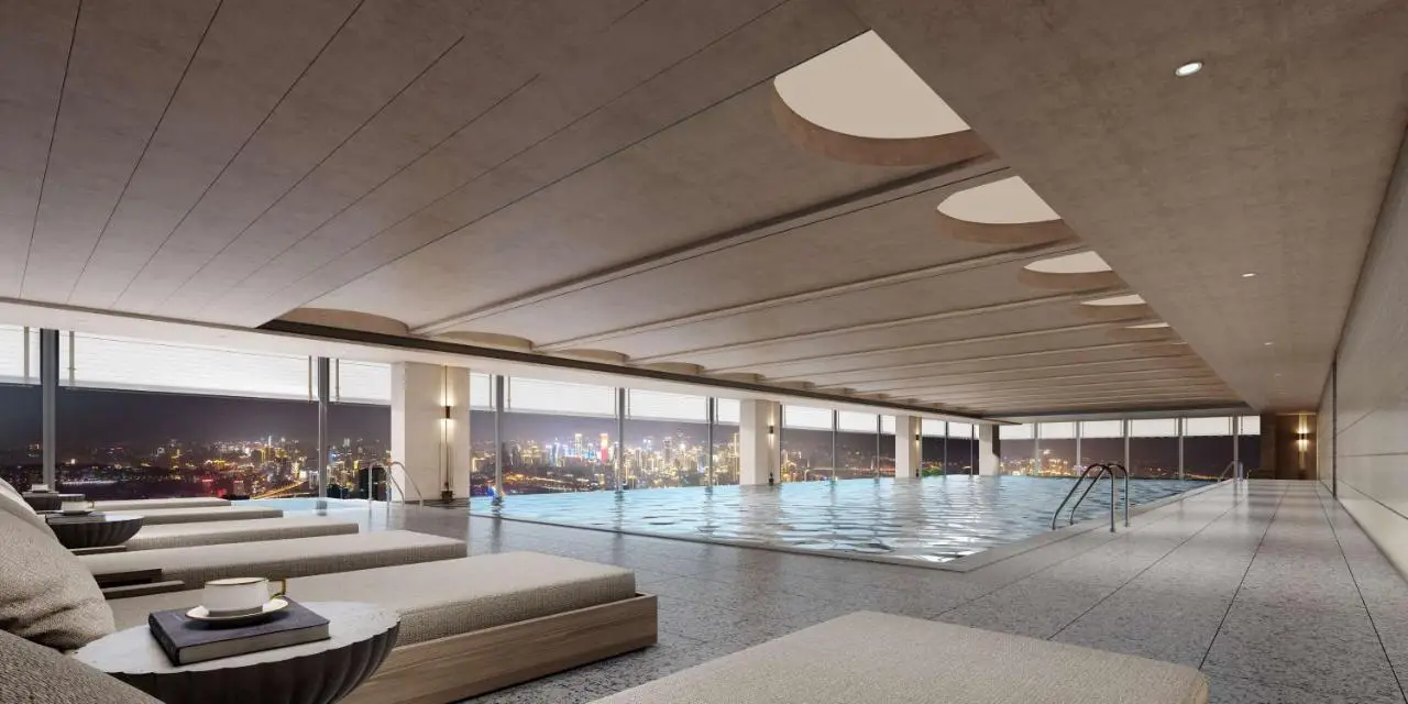 conrad chongqing indoor swimming pool