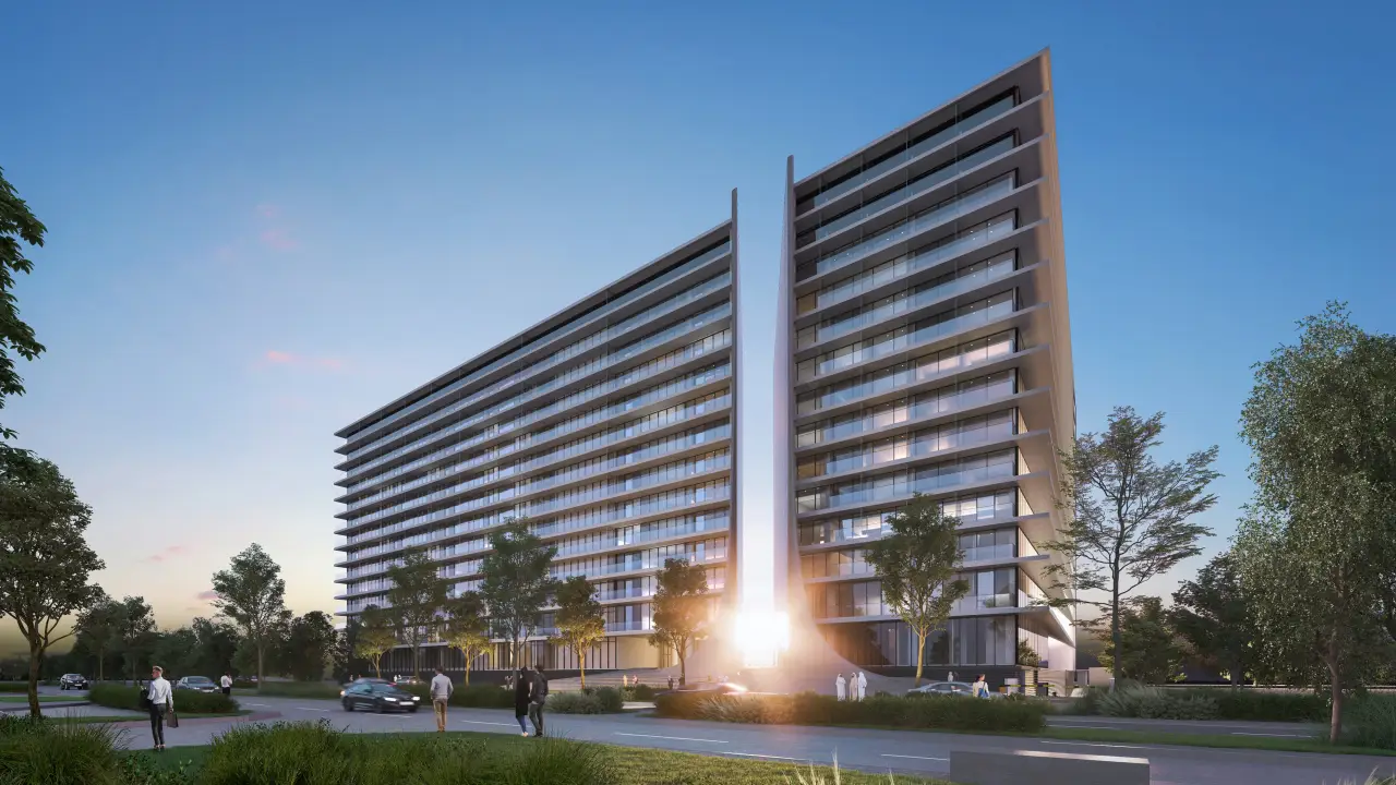 Anantara Sharjah Resort & Residences-exterior view front rendering