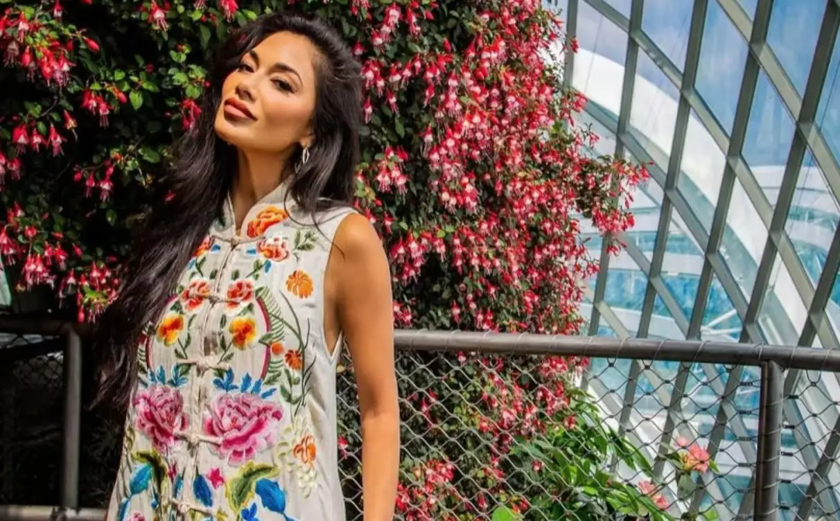 Nicole Scherzinger at Singapore's Gardens by the Bay
