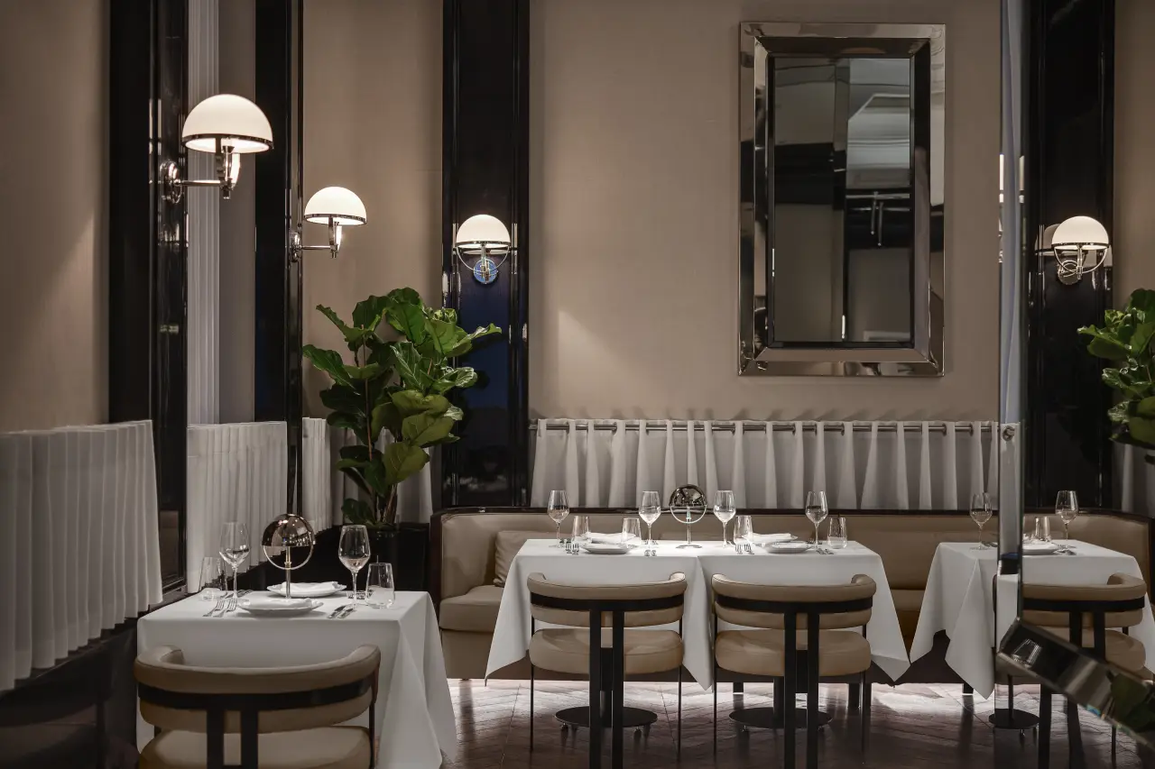 Design of the new Sini Restaurant at the Sanasaryan Han, a Luxury Collection Hotel in Istanbul