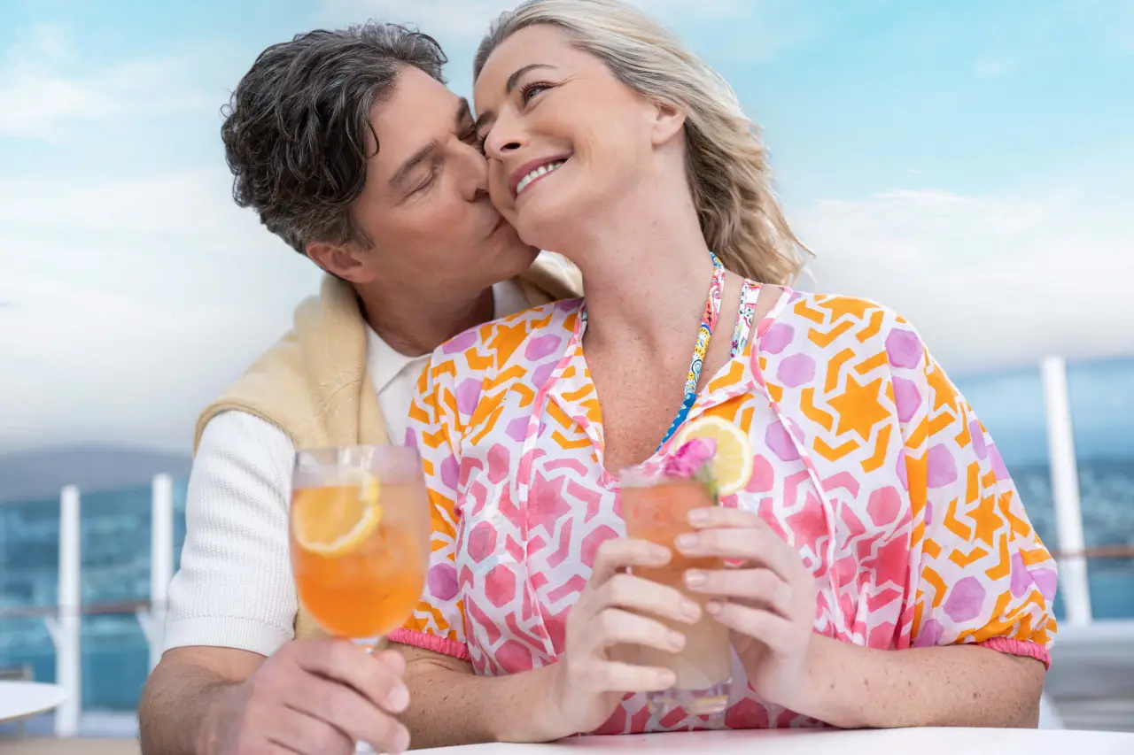 A couple's ultimate relaxation with Princess Cruises' new Sanctuary Collection aboard Sun Princess and Star Princess