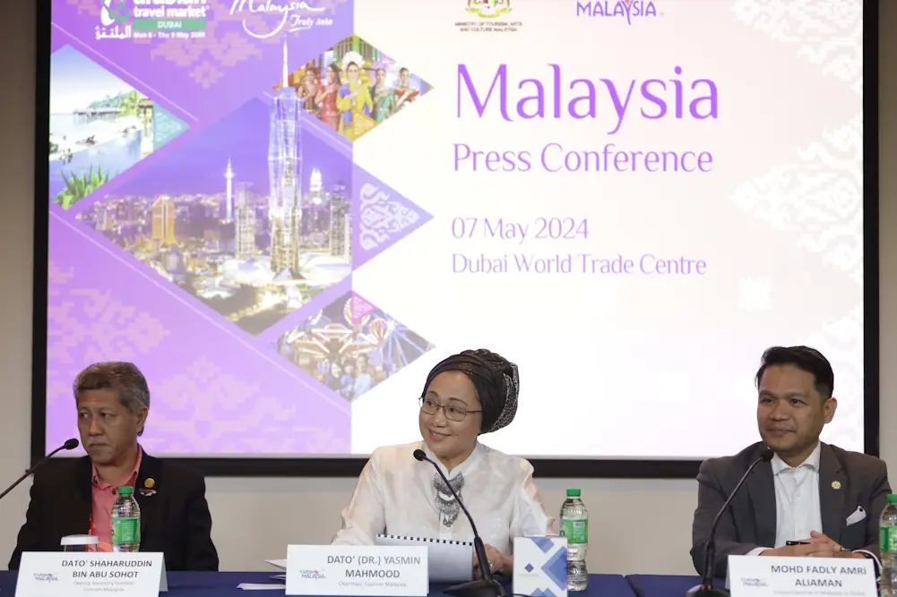 Tourism Malaysia Press Conference at ATM Dubai 2024