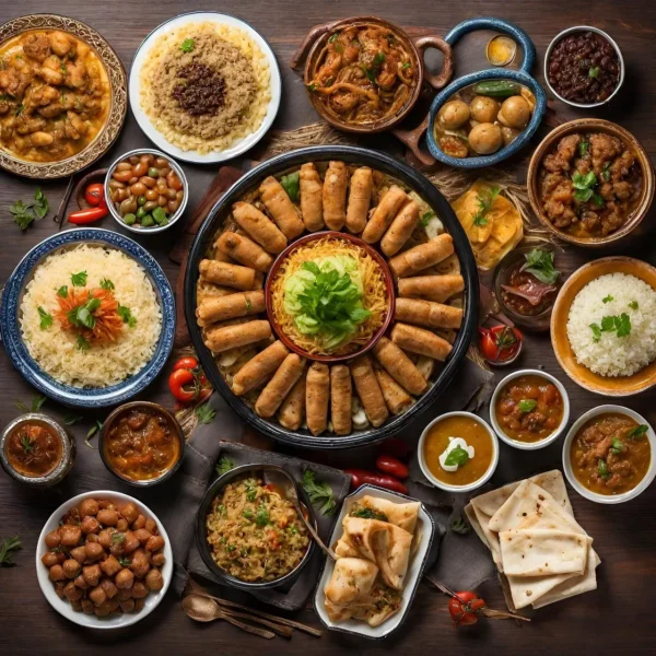 Turkiye 25 Turkish food samples