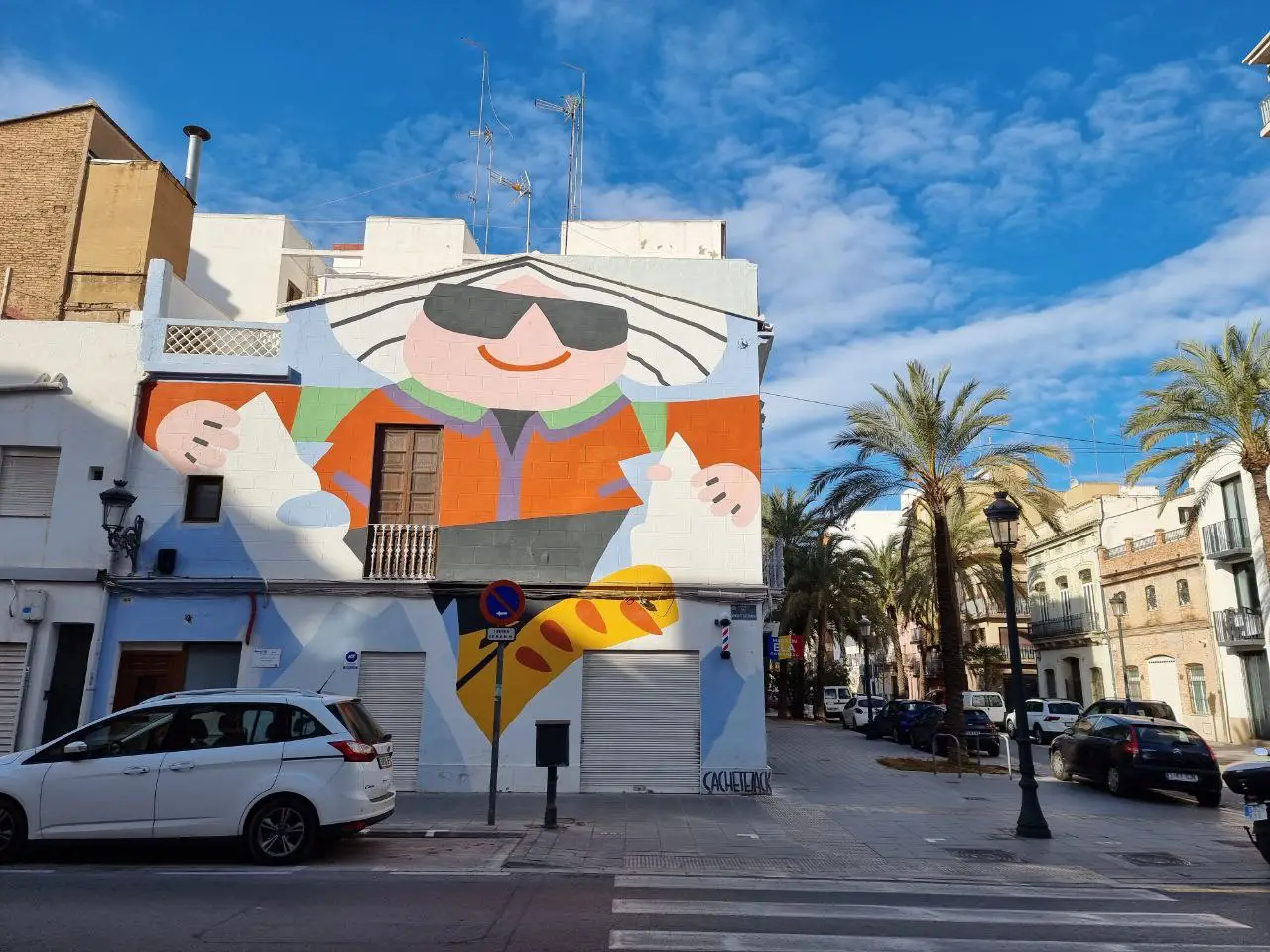Cabanyal Valencia street