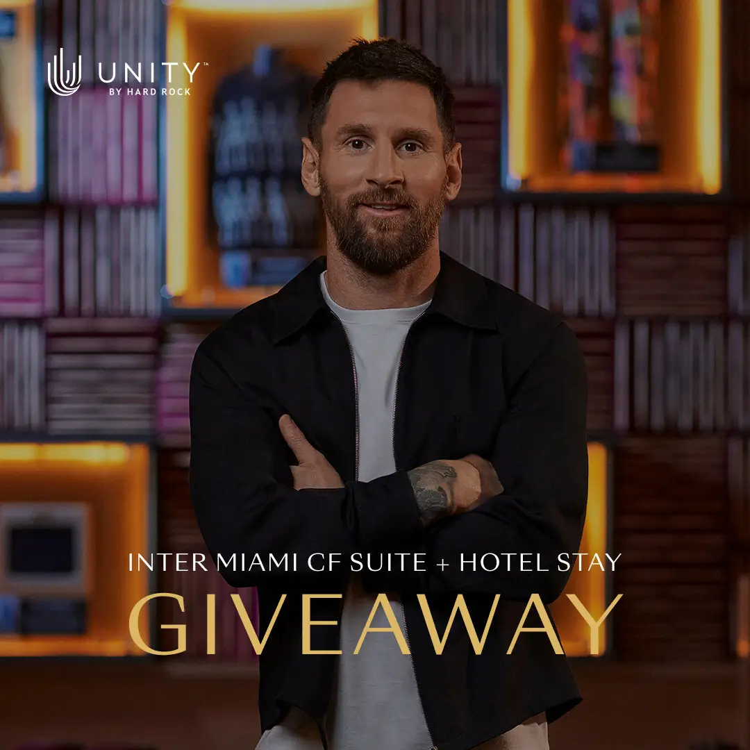 Lionel Messi portrait for Hard Rock Giveaway