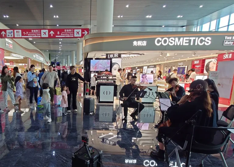 Macau Airport dutyfree stores